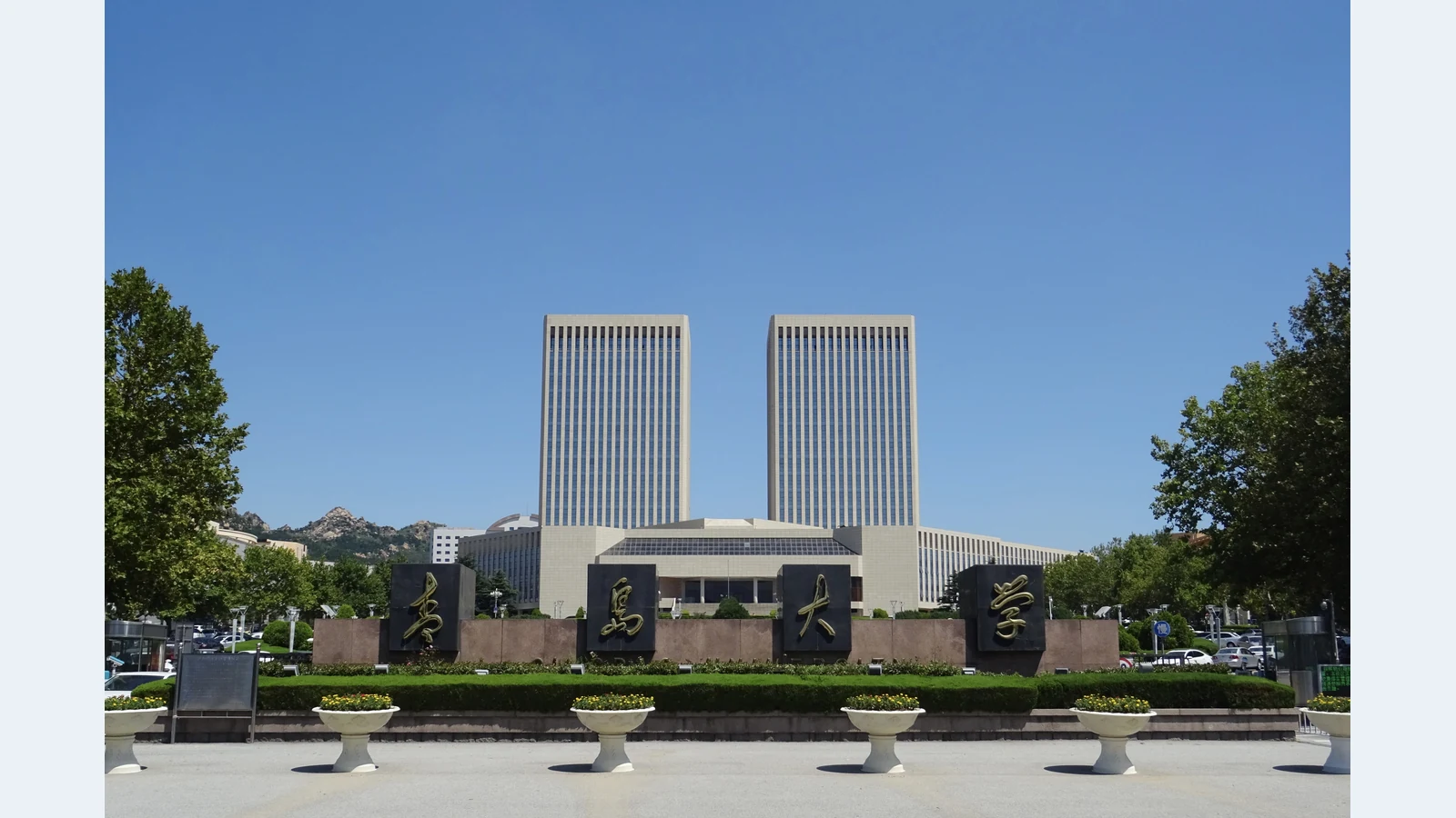 青岛大学校园图片